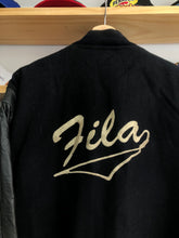 Load image into Gallery viewer, Vintage Fila Wool/Leather Varsity Style Jacket Size XL/2XL
