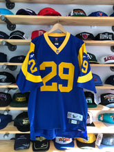 Load image into Gallery viewer, Vintage Reebok Los Angeles Rams Eric Dickerson Throwback Jersey Size Large
