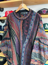 Load image into Gallery viewer, Vintage Baracuta by Tunda Coogi Like Earth Tone 3D Knit Sweater XL
