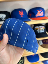 Load image into Gallery viewer, Vintage Starter 80s New York Knicks Pinstripe Old Logo SnapBack
