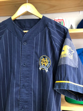 Load image into Gallery viewer, Vintage Starter Notre Dame Pinstripe Jersey Size XL
