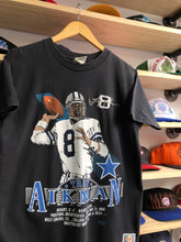 Load image into Gallery viewer, Vintage Nutmeg Dallas Cowboys Troy Aikman Player Tee Size Large
