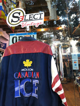 Load image into Gallery viewer, Vintage Molson Ice Beer Leather Varsity Style Jacket Size Large

