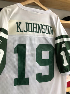 Deadstock Vintage Starter New York Jets Keyshawn Johnson Jersey Size 48/Large