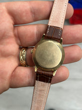 Load image into Gallery viewer, Vintage 1952 Omega 14KGF F6212 Bumper Automatic Watch
