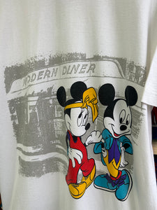 Vintage 90s Disney Mickey & Minnie Mouse Tee XL
