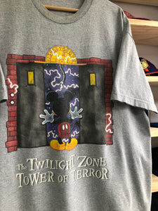 Vintage Disneyland Twilight Zone Tower Of Terror Tee Size XL