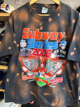 Load image into Gallery viewer, Vintage 2006 Mets Yankees Subway Series Bootleg Bleached Tee XL
