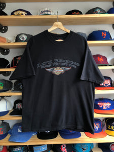 2009 Harley Davidson Life Begins San Francisco Tee Size XL