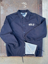 Load image into Gallery viewer, Vintage 90s Polo Ralph Lauren Cotton Lined Coaches Jacket Large / XL
