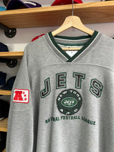 Load image into Gallery viewer, Vintage Lee Sport New York Jets Embroidered Crewneck Medium
