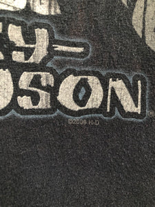 Vintage 2006 Harley Davidson New Jersey Skull Tee Size XL