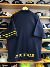 Load image into Gallery viewer, Vintage Nike University Of Michigan Wolverines Zip Up Warm Up Top Size Large
