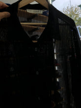 Load image into Gallery viewer, Vintage Smash Sheer Style Button Shirt Size XL
