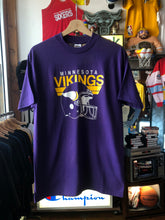 Load image into Gallery viewer, Vintage Trench NFL Minnesota Vikings Helmet Tee Size Medium
