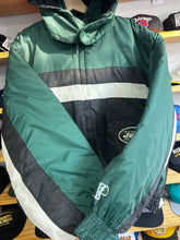 Load image into Gallery viewer, Vintage 90s Pro Player New York Jets Full Zip Hooded Jacket Medium / Large
