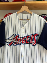 Load image into Gallery viewer, Vintage Anaheim Angels Majestic Mo Vaugh Pinstripe Jersey XL
