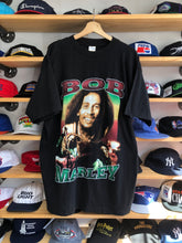 Load image into Gallery viewer, Vintage 90s Bob Marley Double Sided Rap Tee Size XL/2XL
