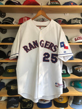 Load image into Gallery viewer, Vintage Rawlings Texas Rangers Rafael Palmeiro Authentic Jersey Size 48/XL
