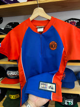Load image into Gallery viewer, Vintage Y2K Majestic New York Knicks Hardwood Classics Youth Small Quarter Zip
