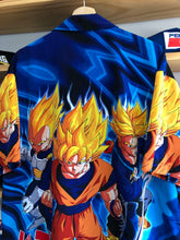 Load image into Gallery viewer, Vintage 2001 DragonBall Z Super Saiyan Button Shirt Size M/L
