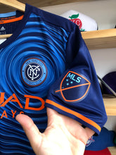 Load image into Gallery viewer, Adidas 2015 NYCFC Rodney Wallace MLS Soccer Jersey Size Medium
