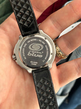 Load image into Gallery viewer, Vintage 90s Fossil Black / Red Chronograph Quartz Watch
