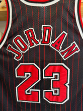 Load image into Gallery viewer, Vintage 90s Champion Chicago Bulls Jordan Pinstripe Authentic Jersey Sz 48 XL
