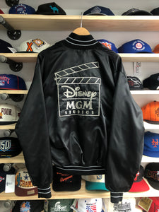 Vintage Disney MGM Studios Satin Bomber Jacket Size Large