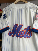 Load image into Gallery viewer, Vintage Starter New York Mets Pinstripe Jersey Large
