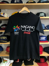 Load image into Gallery viewer, Vintage 1998 Nagano Winter Olympics Tee Size Medium
