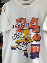 Load image into Gallery viewer, Vintage Bart Simpson Phoenix Suns Boot Tee Size Large
