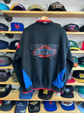 Load image into Gallery viewer, Vintage 1980s Starter New York Giants Half Zip Sweater Large
