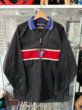 Load image into Gallery viewer, Vintage 90s Ralph Lauren Polo Sport Shield Quarter Zip Pullover Windbreaker Jacket L / XL
