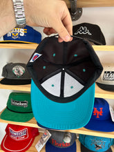 Load image into Gallery viewer, Vintage Yankees Black / Teal Brim Twill Custom Snapback
