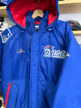 Load image into Gallery viewer, Vintage Apex New England Patriots Full Zip Patchwork Jacket Medium
