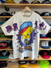 Load image into Gallery viewer, Vintage 1998 Looney Tunes Tweety As If! Front AOP Tee XL
