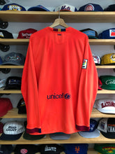 Load image into Gallery viewer, 2014 Nike F.C. Barcelona Blank Long Sleeve Jersey Size XL
