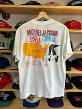Load image into Gallery viewer, Vintage 1988 Michael Jackson BAD Tour Tee Large

