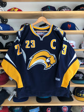 Load image into Gallery viewer, Vintage CCM Buffalo Sabres Chris Drury Jersey Size Small
