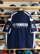 Load image into Gallery viewer, Vintage JH Design Yamaha Racing Button Shirt Size 2XL
