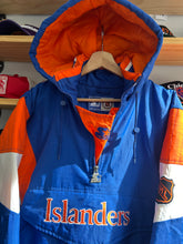 Load image into Gallery viewer, Vintage Starter New York Islanders Front Pouch Pullover Jacket XL
