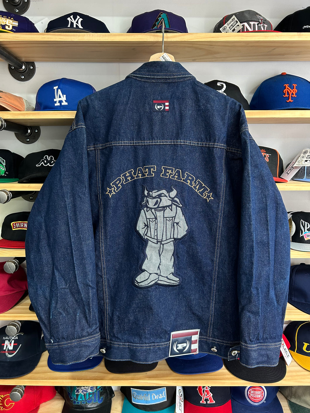 Vintage Phat Farm Denim Jacket Large
