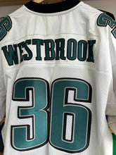 Load image into Gallery viewer, Vintage Reebok Philadelphia Eagles Brian Westbrook Authentic Jersey Sz 52
