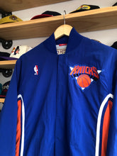 Load image into Gallery viewer, 2012 Mitchell &amp; Ness New York Knicks Warm Up Jacket Size Small
