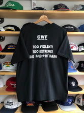 Load image into Gallery viewer, Vintage CWF Extreme Wrestling Tee Size Large
