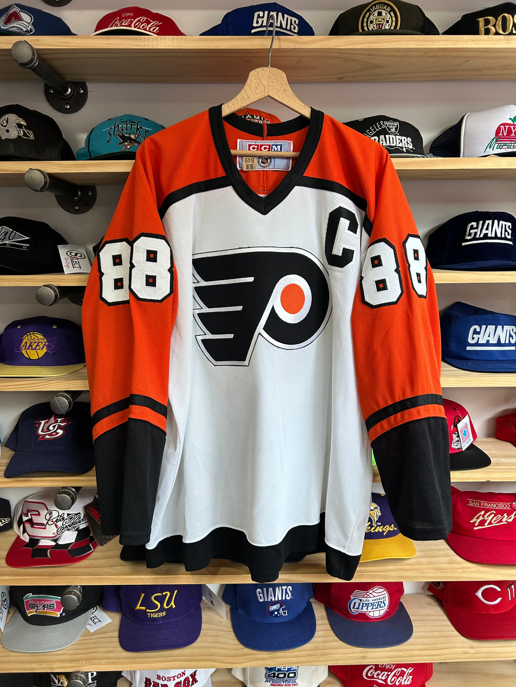 Vintage Philadelphia Flyers Eric Lindros CCM Jersey XL