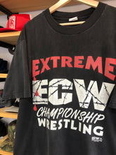 Load image into Gallery viewer, Vintage ECW Extreme Wrestling Faded Tee Size Large
