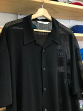 Load image into Gallery viewer, Vintage Smash Sheer Style Button Shirt Size XL
