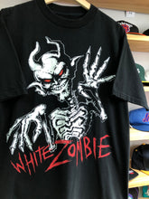 Load image into Gallery viewer, Vintage White Zombie 666 Band Tee Size Large
